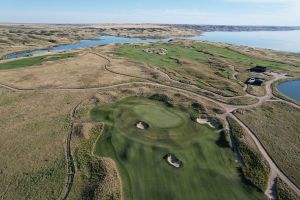 Sutton Bay 15th Aerial Green